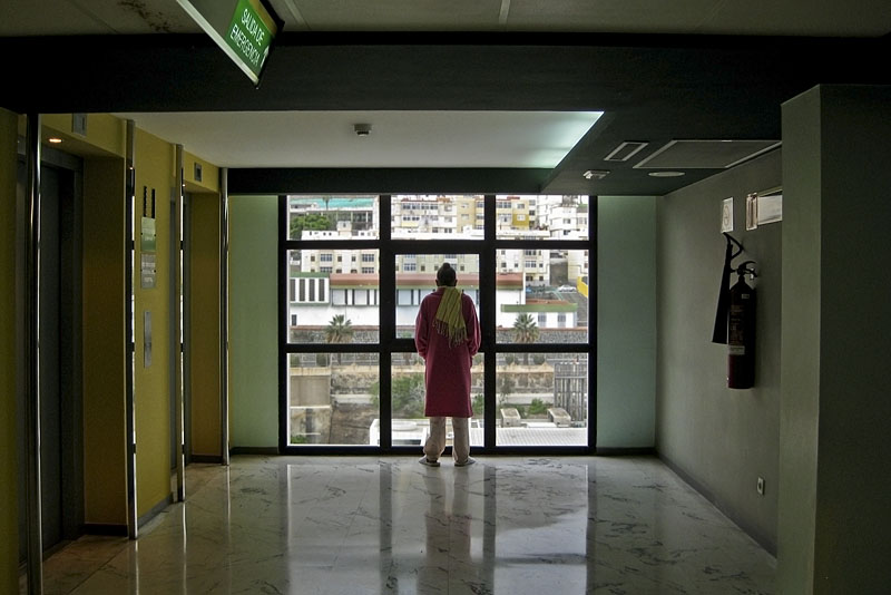 Una tarde en el hospital - La ventana