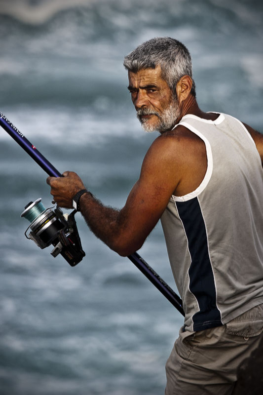 Pescador en Roque Prieto